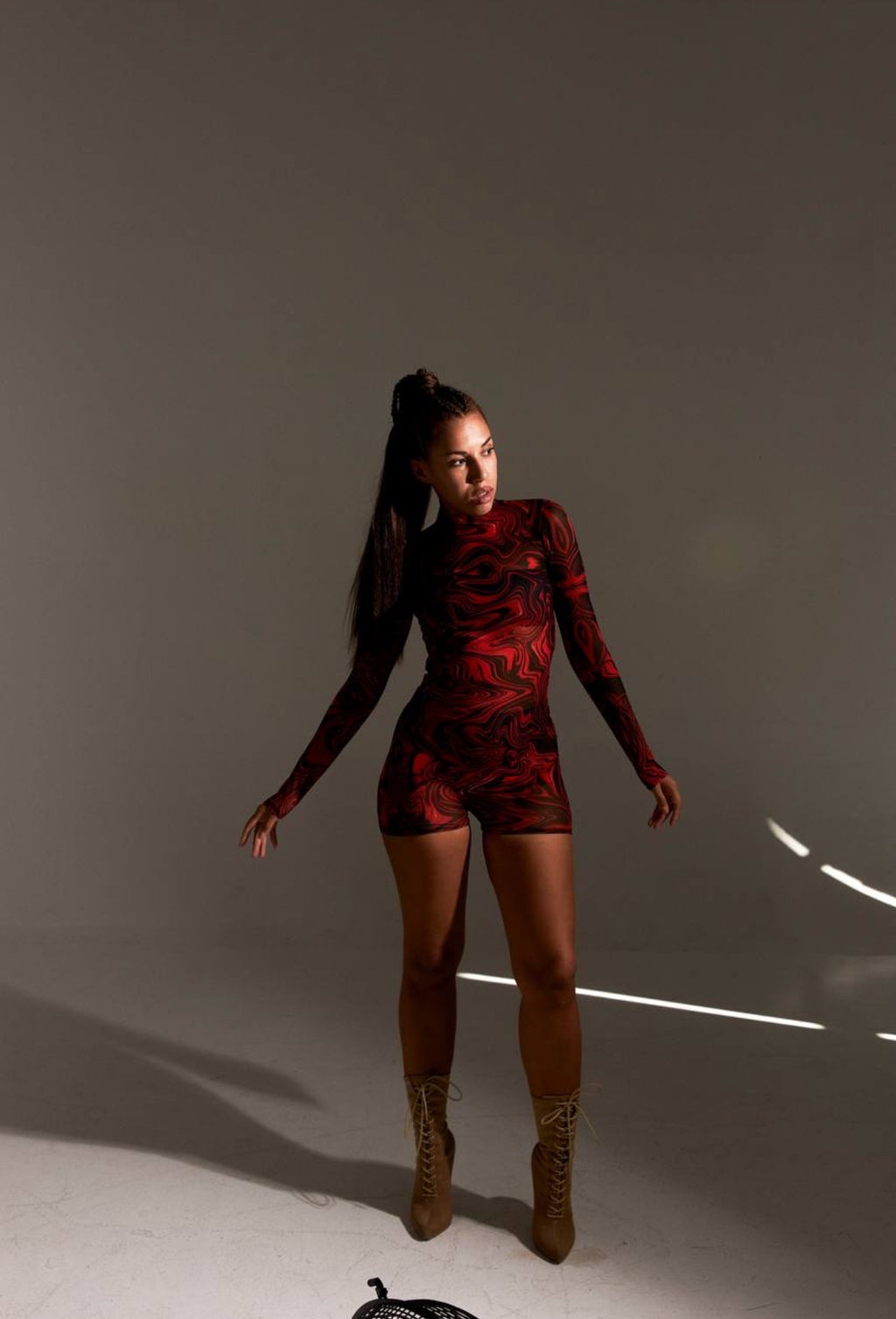 Kombinezon Płomienie