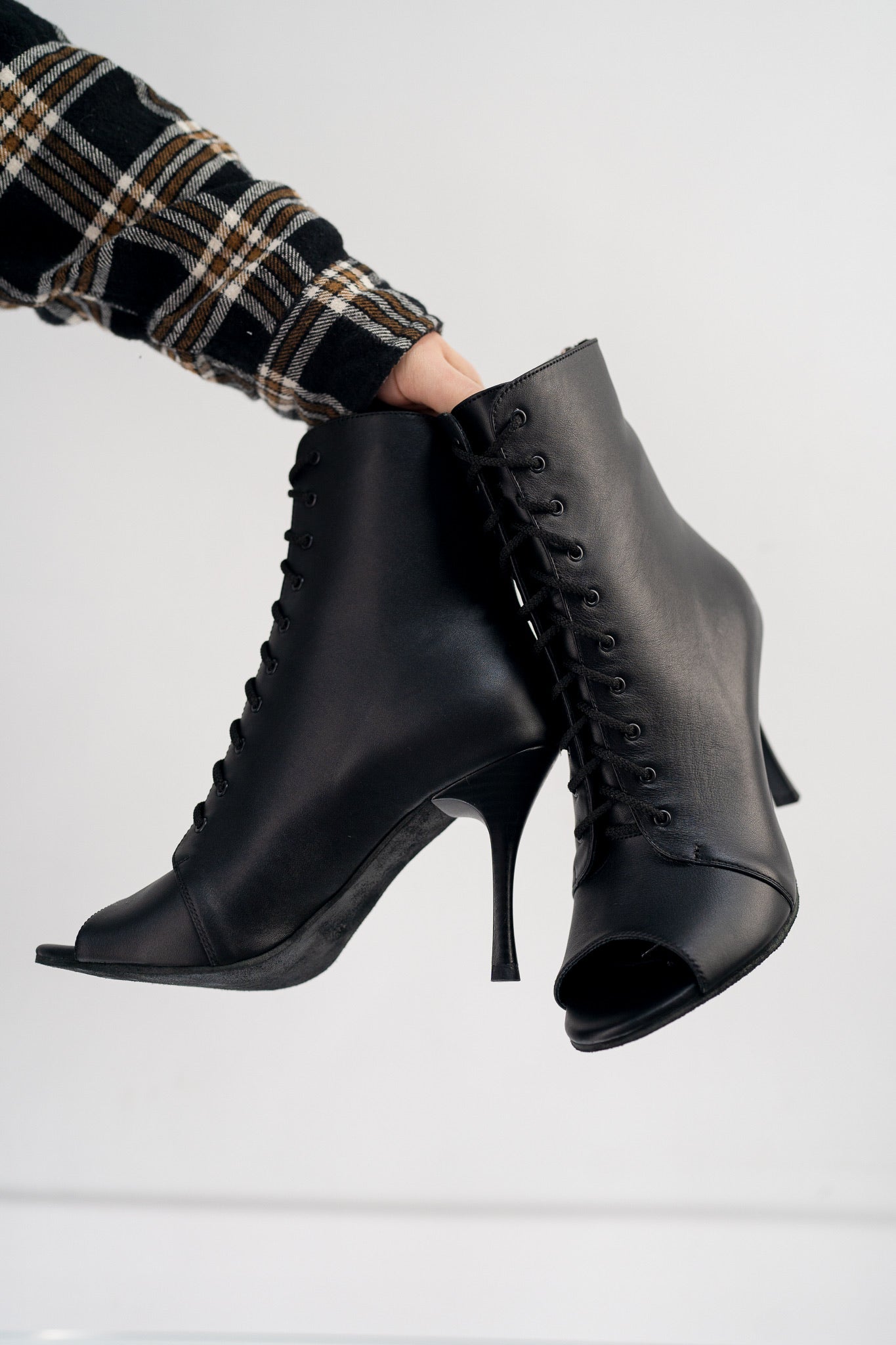 Szpilki Skórzany Szał