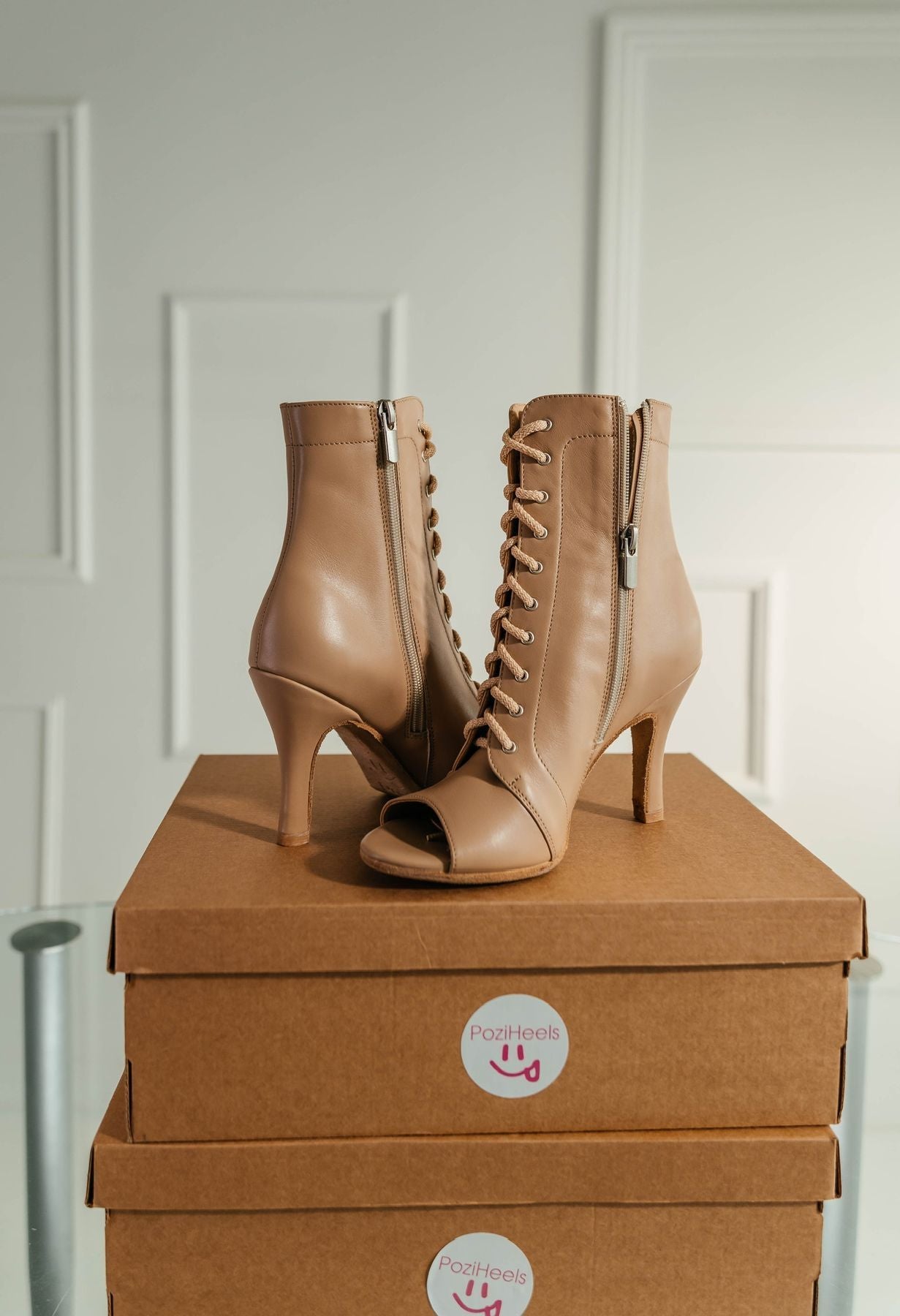 Szpilki Skórzany Szał